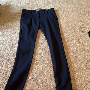 boys new Burberry navy pleated pants